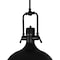 Cwi Lighting Show 1 Light Down Pendant With Black Finish 9602P16-1-101 - alternate 2
